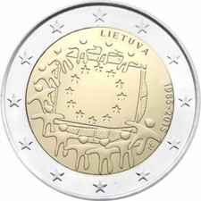 Euro lituania 2015 bandiera - euro,