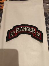 Patch armee us 5th RANGER BATTALION original