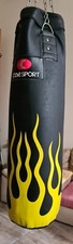 Sacco Boxe Flame 20 kg CORSPORT Pu/Pvc altezza 100cm diam 30cm pugilato