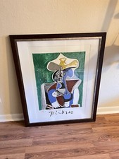 Picasso Buste au Chapeau Jaune
