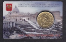 VATICANO 2015 - COIN CARD N. 6