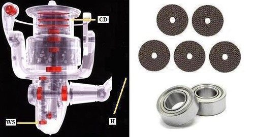 Cuscinetti shimano super - shimano, tune