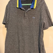 Polo Lacoste 3XL grigio cotone