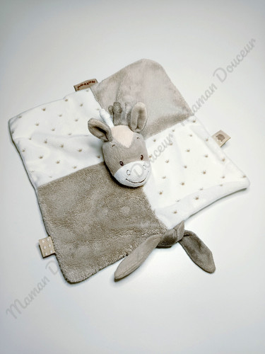 Doudou plat carré max - doudou,