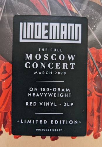 Lindemann rammstein live in - /, rammstein: