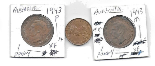 Australia 1935 penny - penny, più
