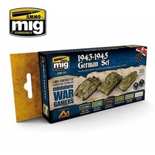 AMMO OF MIG WAR GAMERS 1943/45 GERMAN SET Cod.AMIG7117