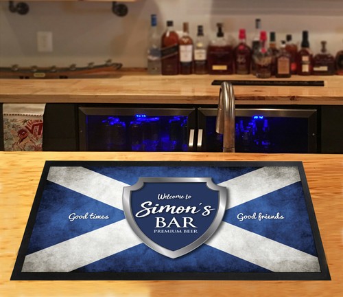 Personalised bar runner - personalised,