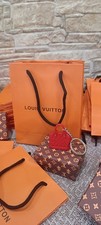 Portachiavi borsa Louis Vuitton con scatola e borsa 