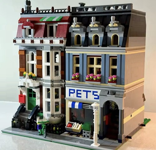 Set 10218 pet shop compatibile - set,