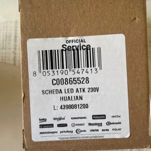 Scheda led frigo beko - led,