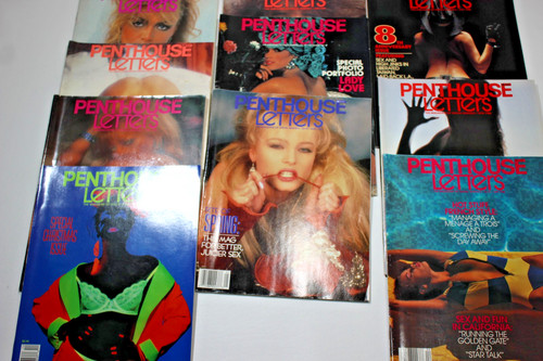 Penthouse letters lot - penthouse, 10