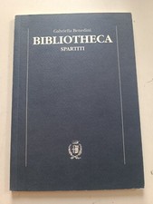 Gabriella Benedini bibliotheca spartiti