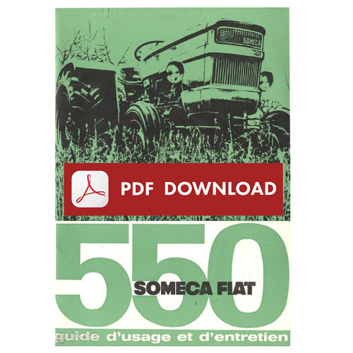 Trattore fiat 550 manuale uso - trattore,