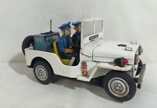 I102707 Giocattolo di latta T.N Nomura - Jeep della Polizia - anni 50 - Giappone
