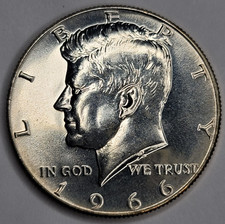 1966 SMS Kennedy mezzo dollaro