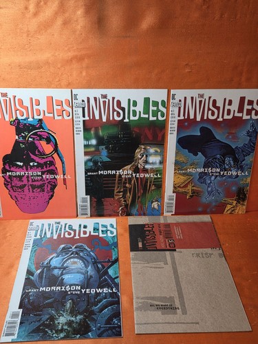 Lotto fumetti the invisibles - lotto,