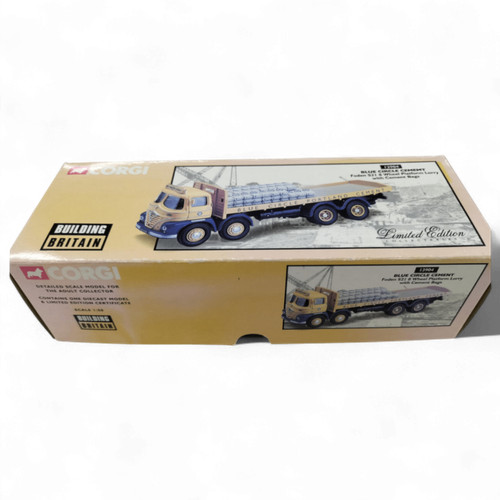 Minicar corgi blue - blue, circle