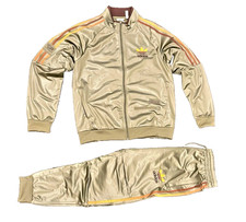 Chile 20 Adidas Originals Tracksuit Men Size M Olive Green Jacket Pant Tuta Uomo