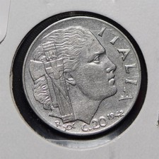 Italy 1942 20 Centesimi
