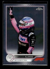 Topps Chrome Formula 1 Racing F1 2022 14 Fernando Alonso BWT Alpine F1 DRIVERS