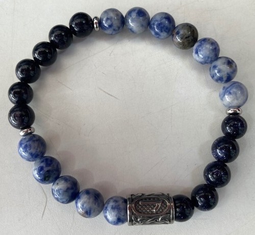 Braccialetto pietre sodalite - braccialetto,