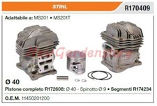 Cilindro pistone segmenti