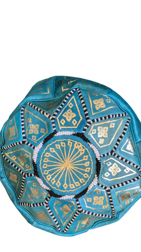 Pouf ottoman pelle - in,