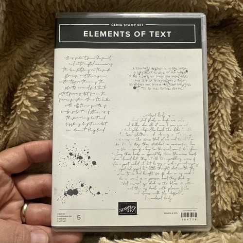 Stampin elementi di set - stampin',