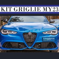 FULL KIT GRIGLIE TAPPO RADAR SCUDO GIULIA COMPETIZIONE MY25 COMPATIBILE VELOCE