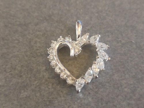 Ciondolo cuore argento - in,