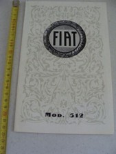 Brochure fiat 512 - fiat, torpedo
