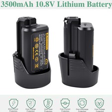 2X 3500mAh 10.8V/12V Batteria per Bosch GSR GSA GOP GWI GSB GLI GDR 10.8 V-LI