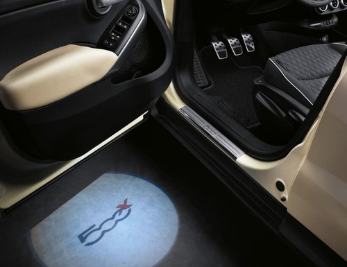 Fiat 500x luci - luci, sottoporta