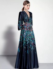 Vestito Lungo Da Sera Nero Con
