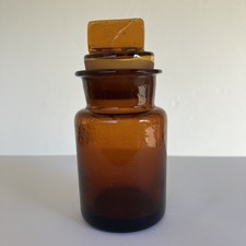 Antico Contenitore In Vetro