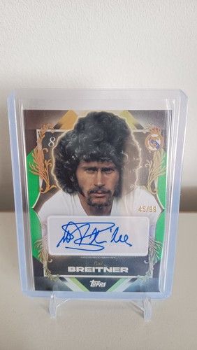 Topps real madrid - madrid, autografo