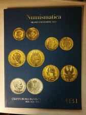 Catalogo Asta 881 Cambi Crippa Numismatica 9 Nov. 2023 Monete Casa Savoia Vatica