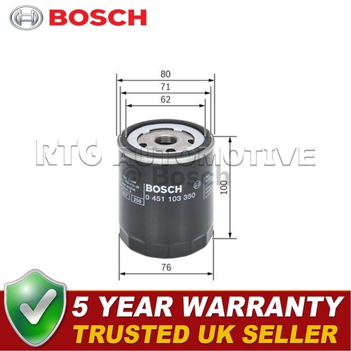 Filtro olio bosch adatto - olio, a