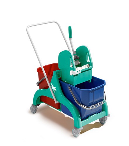 Carrello nick verde secchi - carrello,