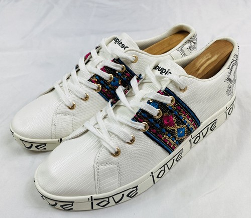 Sneaker desigual white cosmic - sneaker,