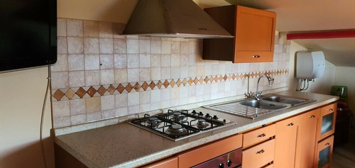 Cucina legno color - cucina,