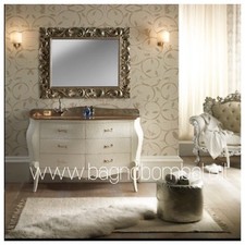 mobile bagno Classico Barocco Bombato Moderno Cristallo 