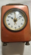 Antico Orologio sveglia vintage  alarm clock da tavolo RARA tedesca Germany 