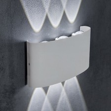APPLIQUE 16W LED FORTI doppia luce IP65 faretto esterno facile montaggio a muro