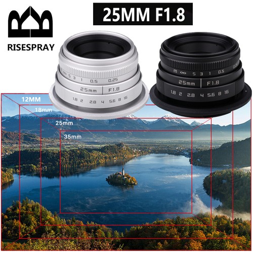 Mini obiettivo risespray - 25, mm