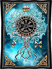 Arazzo Da Parete Vichingo, Nordico Vichingo, Decorazione Da Parete Vichingo, per