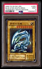 PSA 9 Drago Bianco Ad Occhi