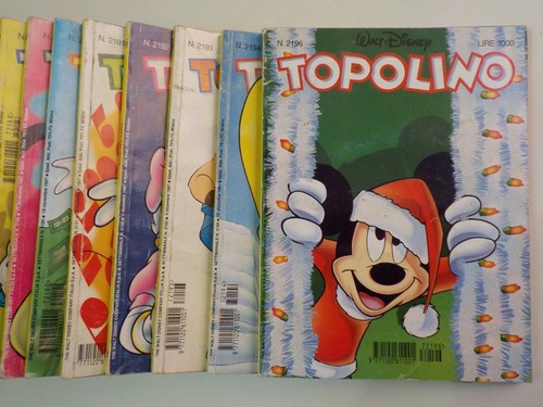 Topolino annata 1997 completa - topolino,