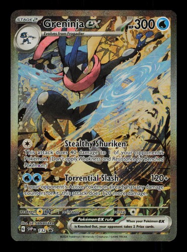 Pokemon card greninja - greninja, svp